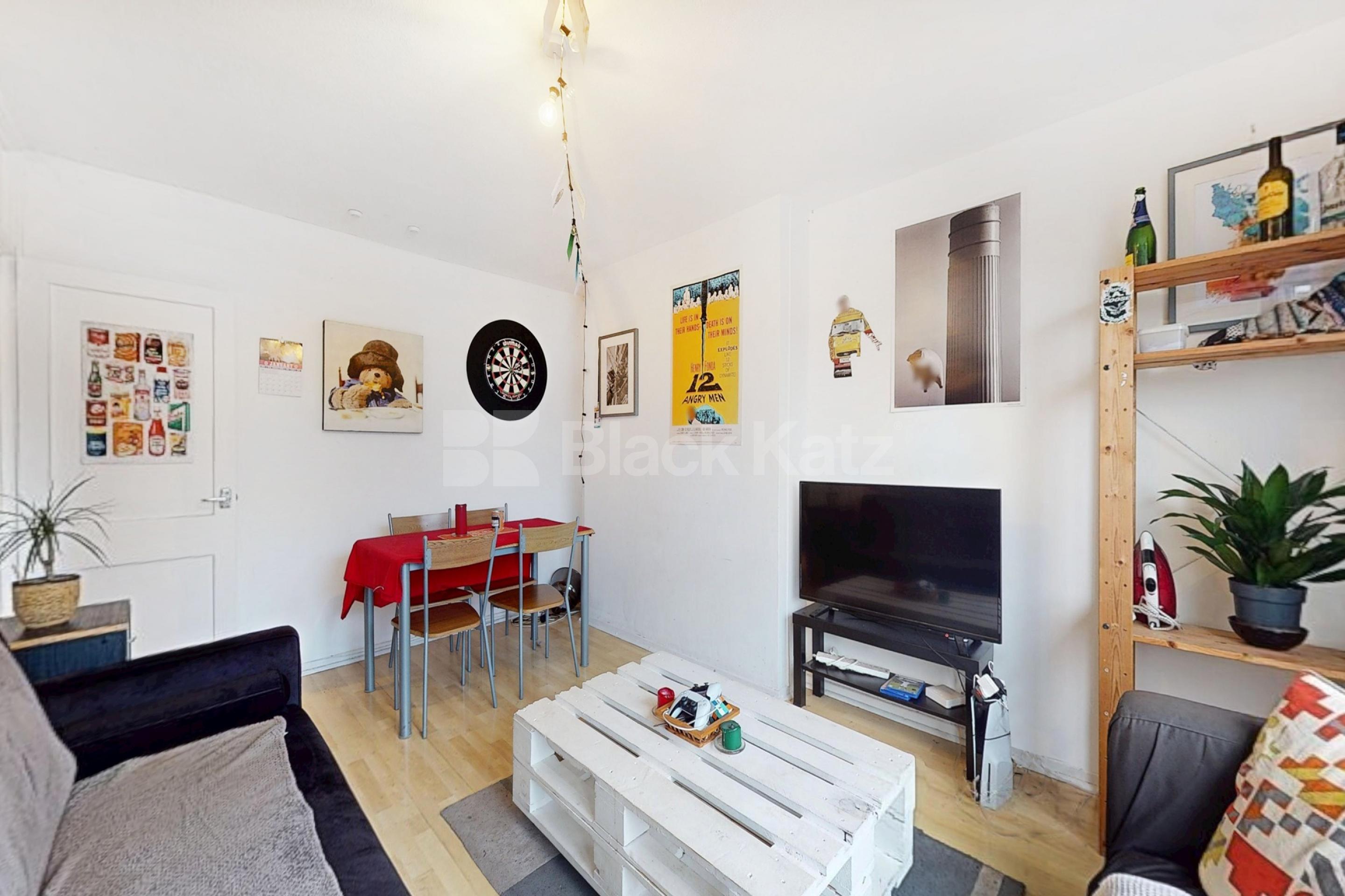 Mid-Century duplex apartment on the top two floors (Second and third).  Maskelyne Close, Battersea SW11